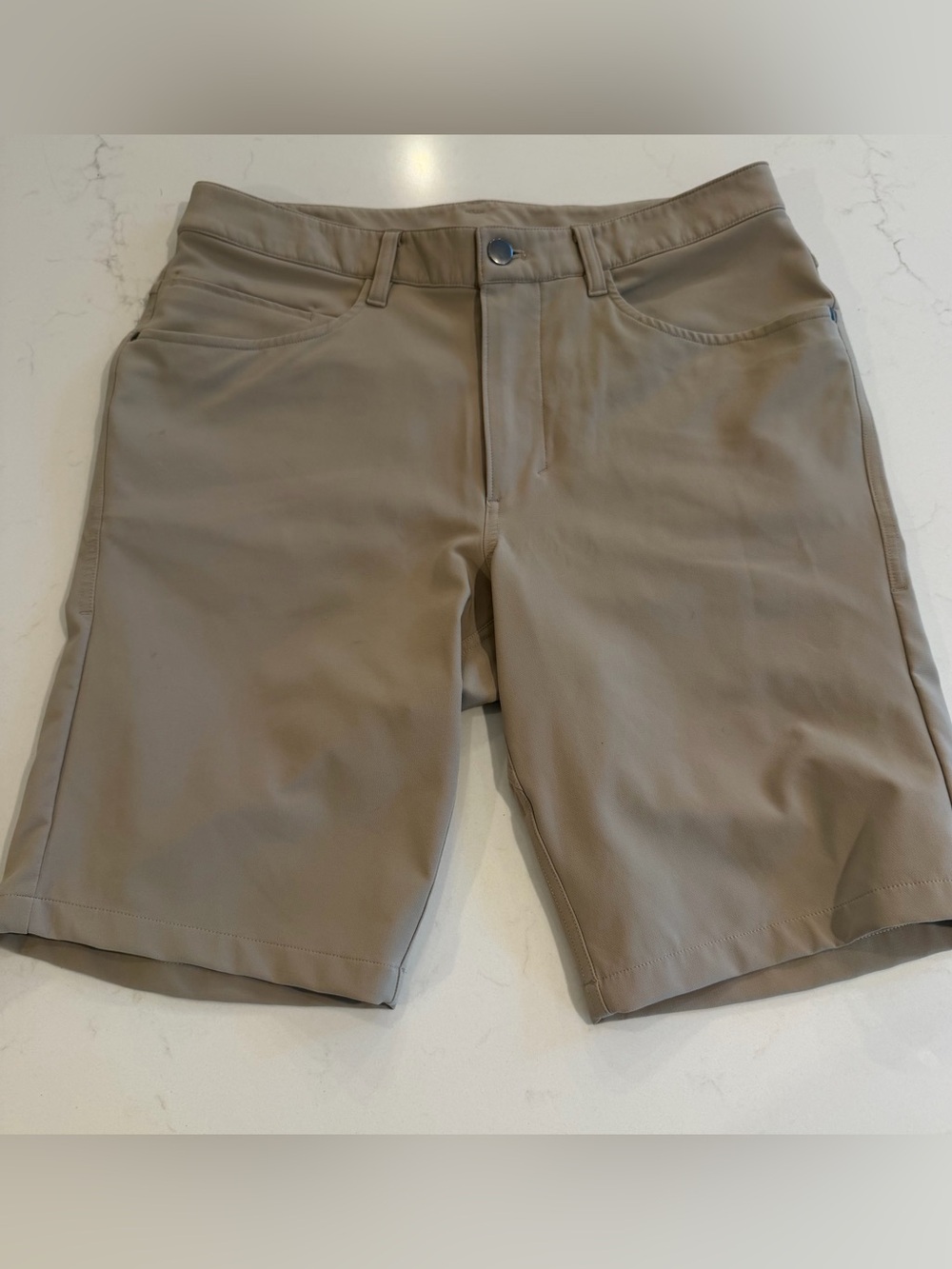 lululemon Men's Khaki Performance Shorts
